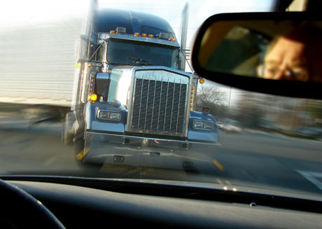 Have you been in a truck collision?